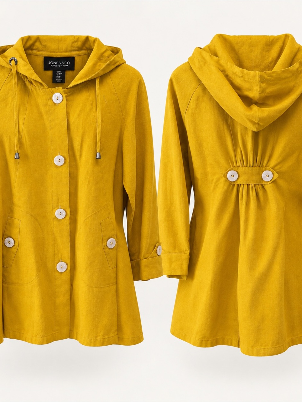 Jones New York Women’s Hooded light coat